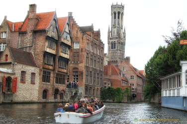 Rozenhoedkaai, one of the most photographed spots in Bruges